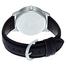  Casio Black Leather Strap Watch For Men image