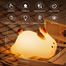  Cute Rabbit Night Lamp Room Decor Led Light For Kids Gift- image