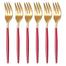  Dinnerware Cutlery Set Multicolour- 6 Pcs image