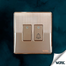  Door bell with 1 gang switch (Platinum series) image
