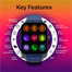  Fastrack Reflex Horizon Bluetooth Calling Smart Watch image