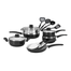  Gazi PRC-16C Black Non-Stick Cookware Set 