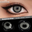  Ksseye Sem. Por. Na Gray Color Contact Lens With Lens Kit Box image
