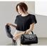  Luxury Designer Fashion High Quality Leather Kangaroo Handbag Black image