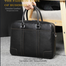 Man Briefcase Genuine Leather Men Fashion Handbag image