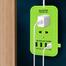  Maxline ML-604 4 USB Ports Travel Multi Charger And Extension Socket With 6 Feet Cable image