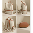  New Design Women Backpack Nylon Waterproof Anti-Theft Travel Backpack Apricot image