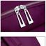  Nylon Backpack Durable Waterproof Casual Shoulder Bag Purple Color image