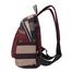  Nylon Backpack Durable Waterproof Casual Shoulder Bag Wine Red image