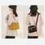  Nylon Fashion Cross Body Bag Lightweight Portable Shoulder Bag Golden Color image