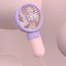 Rechargeable Cute Mini Handheld Fan with Strong Wind 1 Pcs image