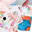  Premium Quality White Glossy Self Adhesive Sticker Paper- 50 Pcs image