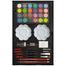 145 Pcs Art Studio Colouring Briefcase Art Painting With Aluminum Case image