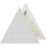  Triangle Canvas White- 12 inc image