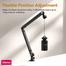 উলাঞ্জি Ulanzi TM01 Microphone Boom Arm Stand with Cable Management Channels and Desk Clamp image