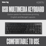  Value Top K2817U USB Multimedia Keyboard image