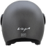  Vega Jet Open Half Face Dull Anthracite Helmet image