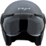  Vega Jet Open Half Face Dull Anthracite Helmet image