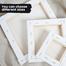 White Premium Canvas 4x4 Inch - 4 Pcs image
