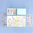 YFairy 08 Sheets Stickers with 5 Rolls Washi Tapes image