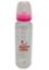Alpha Baby Feeding Bottle with Soft Silicone Nipple 240ml (Glass) - Pink image