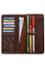 Maroon Leather Long Wallet SB-W118 image