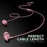 boAt BassHeads 100 Wired Earphone-Red image