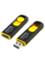 Adata UV128 USB 3.2 Black Yellow 64 GB image