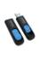 Adata UV128 USB 3.2 Black Blue 128 GB image