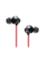 OnePlus Bullets Wireless Z In Ear Headphone Bass Edition - Reverb Red image