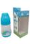 Alpha Baby Wide-Neck Baby Feeding Bottle 150ml (Blue) image
