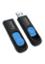 Adata UV128 USB 3.2 Black Blue 64 GB image