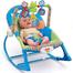 Infant to Toddler Rocker with Music and Vibration Baby Bouncer- Pink and Blue (68112 and 68110) -304090996 image