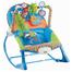 Infant to Toddler Rocker with Music and Vibration Baby Bouncer- Pink and Blue (68112 and 68110) -304090996 image