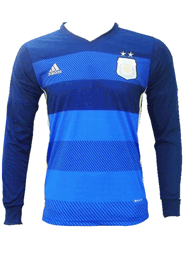 Argentina Away Jersey : Very Exclusive Full Sleeve Jersey With Short Pant