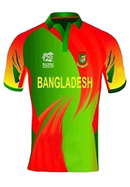 Bangladesh Cricket Jersey : Original Replica Half Sleeve Only Jersey