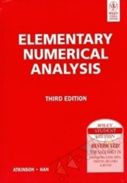 Elementary Numerical Analysis